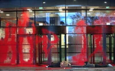 Palestine Action SHUT DOWN the London HQ of Thales weapons firm
